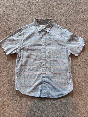 Goodfellow & Co. Short Sleeve Button Down Mens Medium